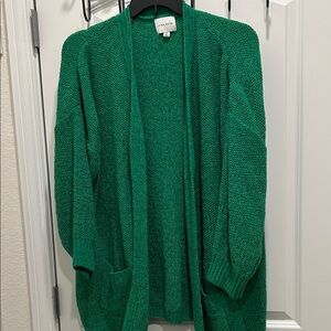 Pink Rose Emerald Cardigan Sweater